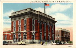 Federal Building (Post Office) and YMCA Postcard