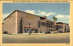 New $3,000,000 Mutual Don Lee Television-Radio Studio Postcard