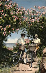 Oleander Time in Bermuda Postcard Postcard