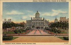 President's House, Missions Avenue Postcard