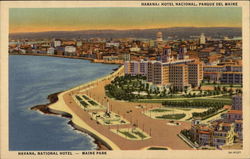 National Hotel - Maine Park Postcard