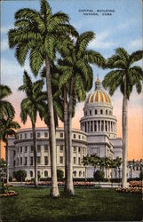 Capitol Building Havana, Cuba Postcard Postcard