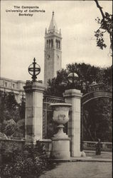 The Campanile at Univeristy of California Berkeley, CA Postcard Postcard