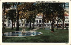 The Maplewood Pittsfield, MA Postcard Postcard