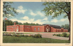 New York State Armory Postcard