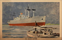 S. S. Alcoa Clipper Postcard