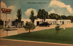 Motel Primrose Denver, CO Postcard Postcard