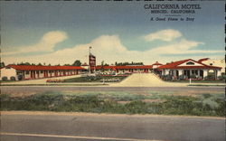 California Motel Merced, CA Postcard Postcard