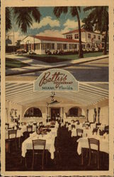 Betty's Restaurant Miami, FL Postcard Postcard