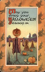 May you enjoy your Halloween Season Postcard Postcard