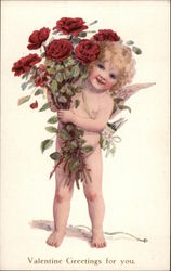 Valentine Greetings for You Postcard