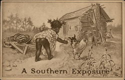 A Southern Exposure Black Americana Postcard Postcard