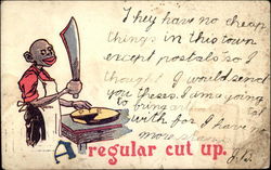 A Regular Cut up Postcard