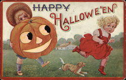 Happy Halloween Postcard