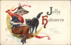 Jolly Halloween Postcard