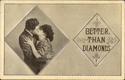 Better Than Diamonds Couples Postcard Postcard