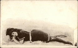 A Sun Bath Postcard