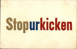 Stopurkicken Postcard