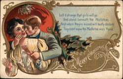 A Merry Christmas Postcard Postcard