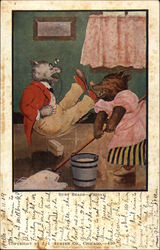 Busy Bears - Friday Postcard Postcard