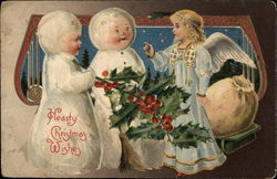 Hearty Christmas Wishes Postcard