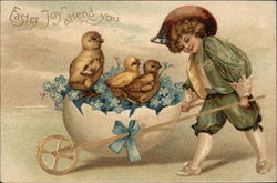 Easter Joy Attend You Postcard