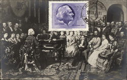 Franz Liszt Postcard