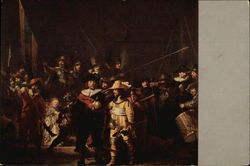 The Nightwatch by Rembrandt van Rijn Art Postcard Postcard