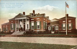 Maryland State Building Pan-Pacific Exposition, San Francisco, 1915 Postcard