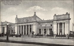 New York State Building Pan.-Pac. Int. Exposition, San Francisco, 1915 Postcard