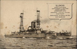 Illinois Boats, Ships Postcard Postcard