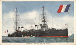 French Cruiser-"Victor Hugo" Cruise Ships Postcard Postcard