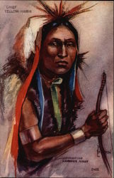 Chief Yellow Hawk Postcard