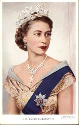 H. M. Queen Elizabeth II Postcard