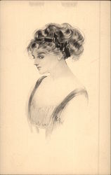 Portrait of a woman Postcard