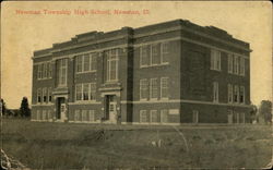 Newman Township High School Illinois Postcard Postcard