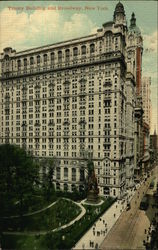 Trinity Building and Broadway Postcard