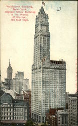 Woolworth Building Postcard