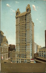 Park Row Building Postcard