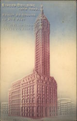 Singer Building Postcard