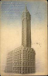 Singer Building Postcard