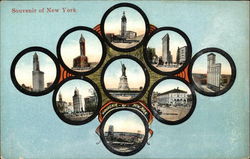 Souvenir of New York Postcard