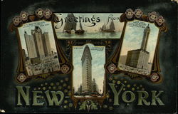 Greetings from New York New York City, NY Postcard Postcard