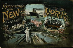 Greetings from New York New York City, NY Postcard Postcard