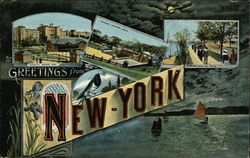 Greetings from New York New York City, NY Postcard Postcard