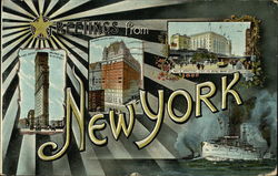 Greetings from New York New York City, NY Postcard Postcard