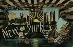 Greetings from New York New York City, NY Postcard Postcard