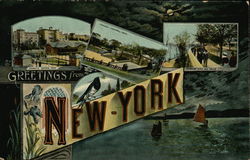 Greetings from New York New York City, NY Postcard Postcard