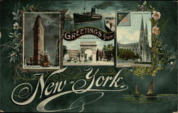 Greetings from New York New York City, NY Postcard Postcard