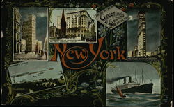 Greetings from New York New York City, NY Postcard Postcard